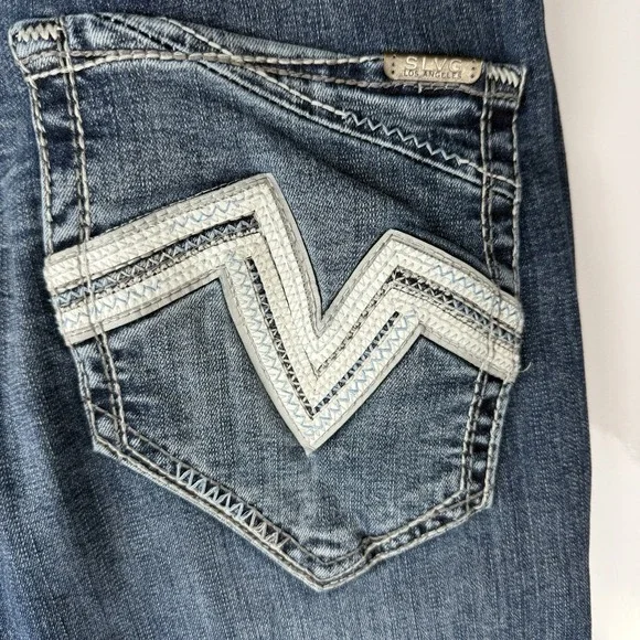 Salvage Supply Co for Buckle Mayhem Straight Fit  Jeans Men 34x32 - Picture 2 of 15